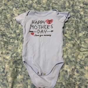 First Mother's Day Baby Onesie 6-9 Months